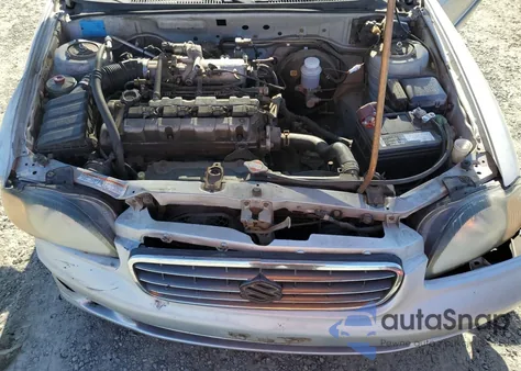 2001 Suzuki Esteem Gl из США, поврежденный, VIN JS2GB41S215208522